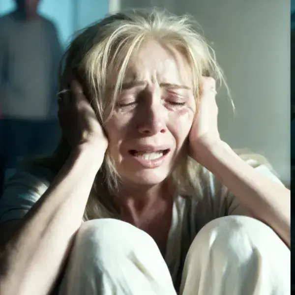 Illustration representing tinnitus discomfort